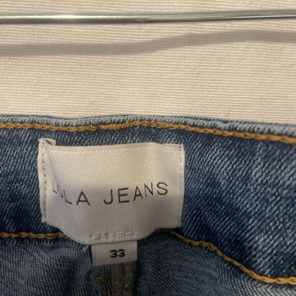 LOLA JEANS Women's BILLIE-DIS High Rise Bootcut Jeans Size 33 NWT - Picture 3 of 9